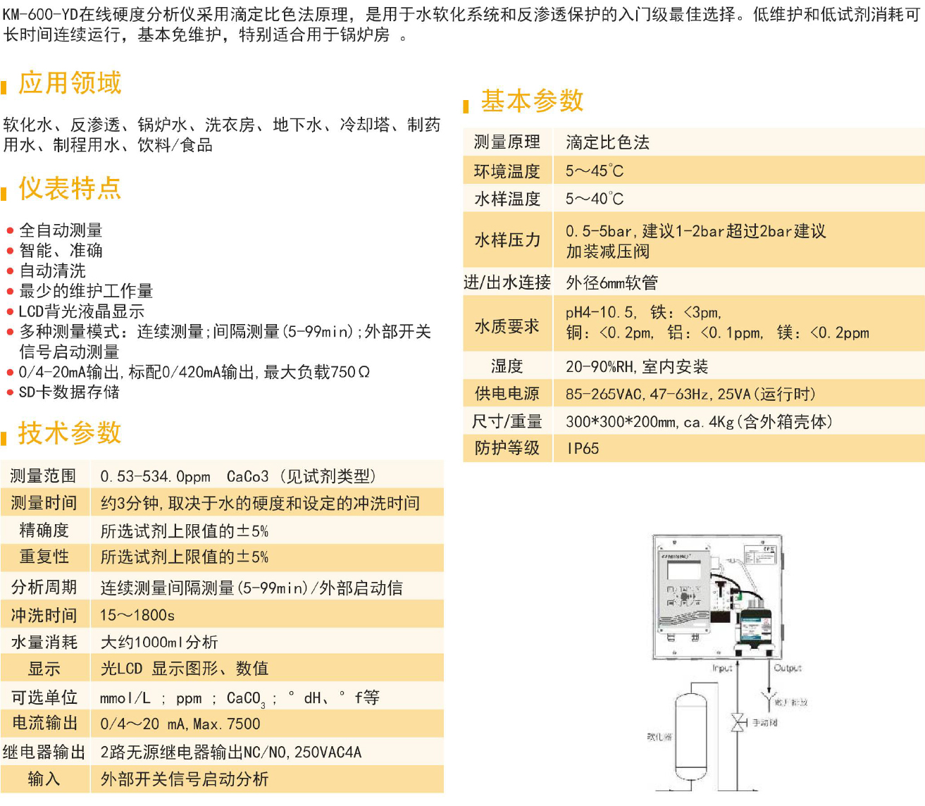 KM-600-YD在线硬度分析仪